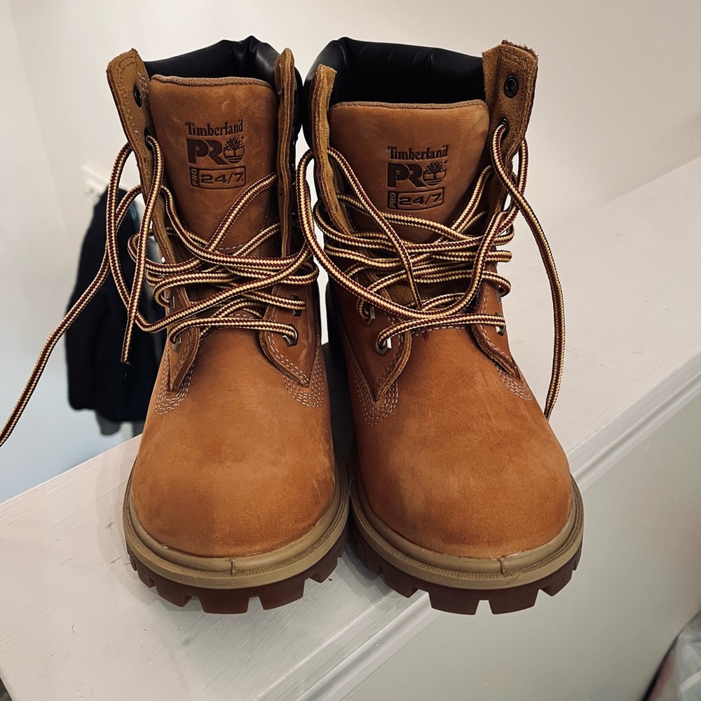 Timberland pro A2QVU direct attach women’s safety toe 6” work boot